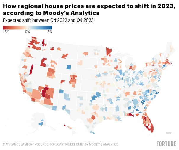 housing market crash regional prices
