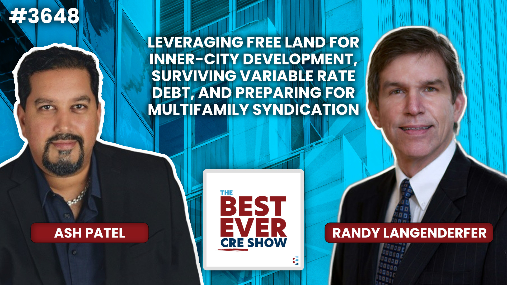 JF3648: Leveraging Free Land for Inner-City Development, Surviving Variable Rate Debt, and Preparing for Multifamily Syndication ft. Randy Langenderfer