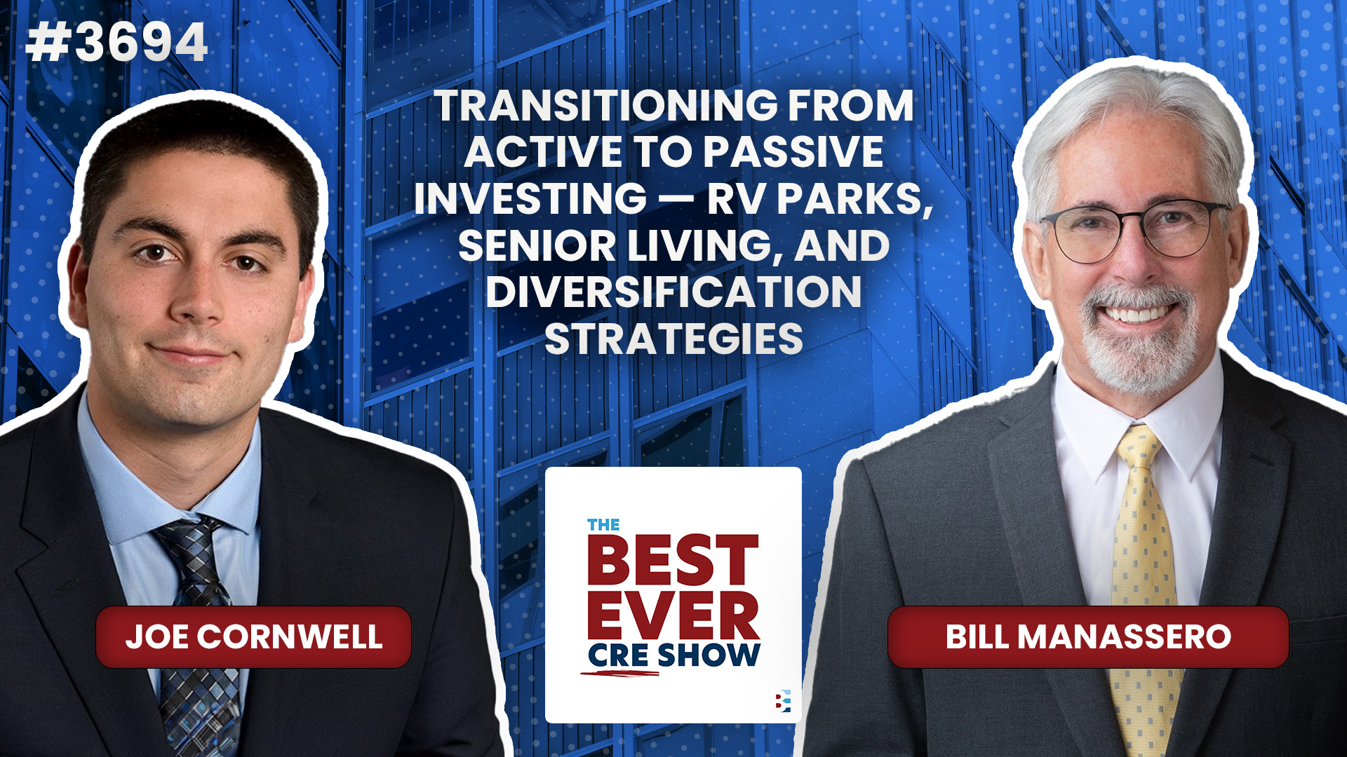 JF3694: Transitioning from Active to Passive Investing — RV Parks, Senior Living, and Diversification Strategies ft. Bill Manassero