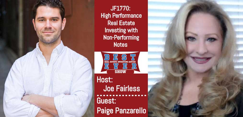 JF1770:High Performance Real Estate Investing with Non-Performing Note