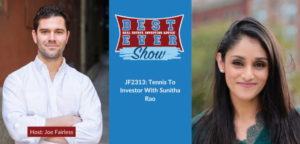 JF2313: Tennis To Investor With Sunitha Rao