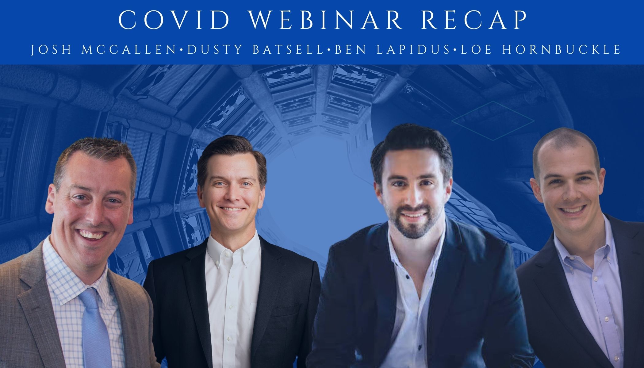 COVID Webinar Recap